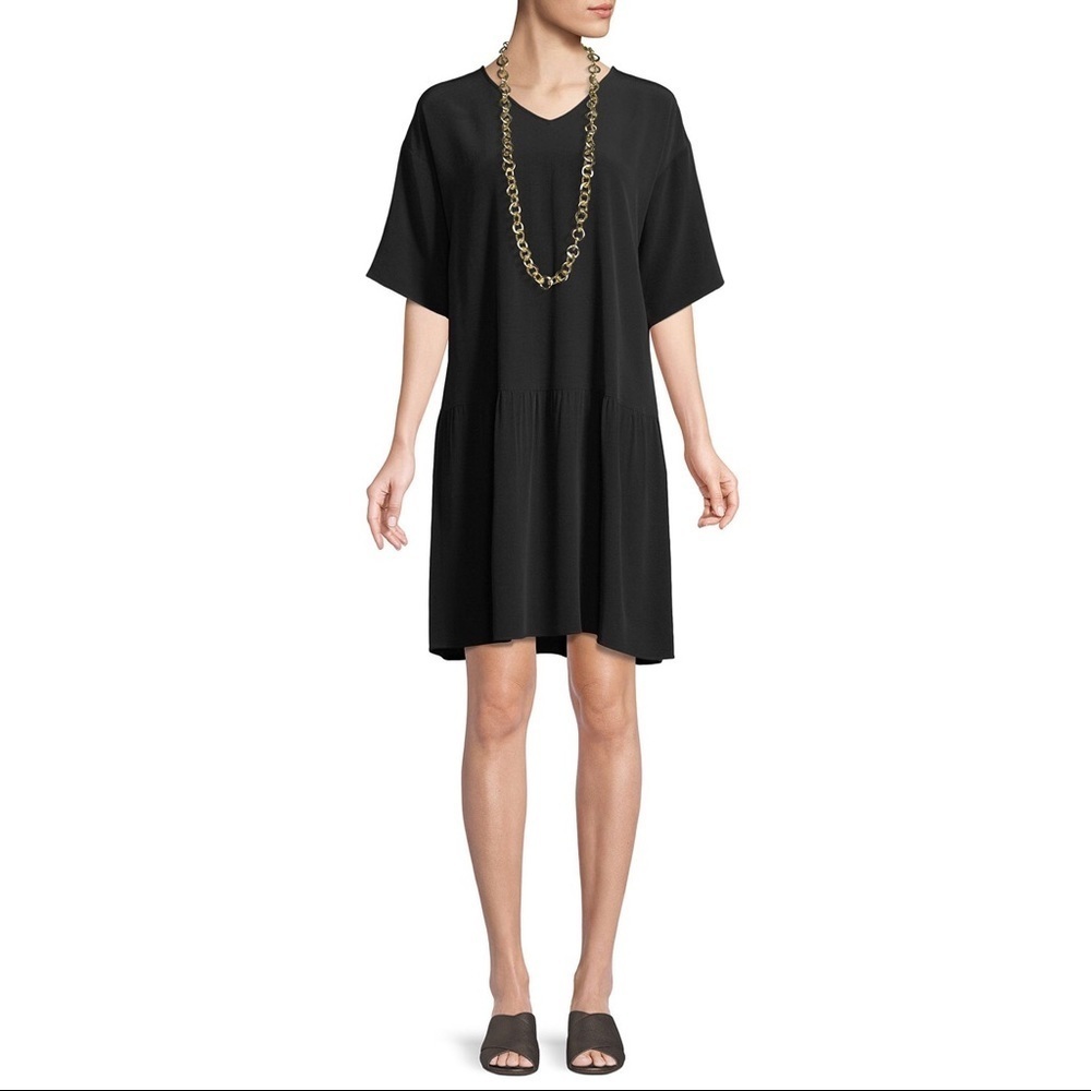 Eileen Fisher - Drop Waist Dress